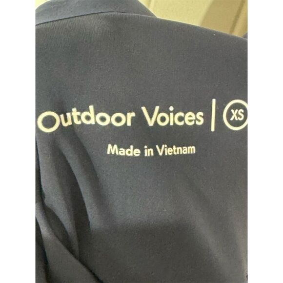 Outdoor Voices The Exercise Dress XS Navy Built-In Shorts Activewear NWT Preppy - Picture 5 of 6